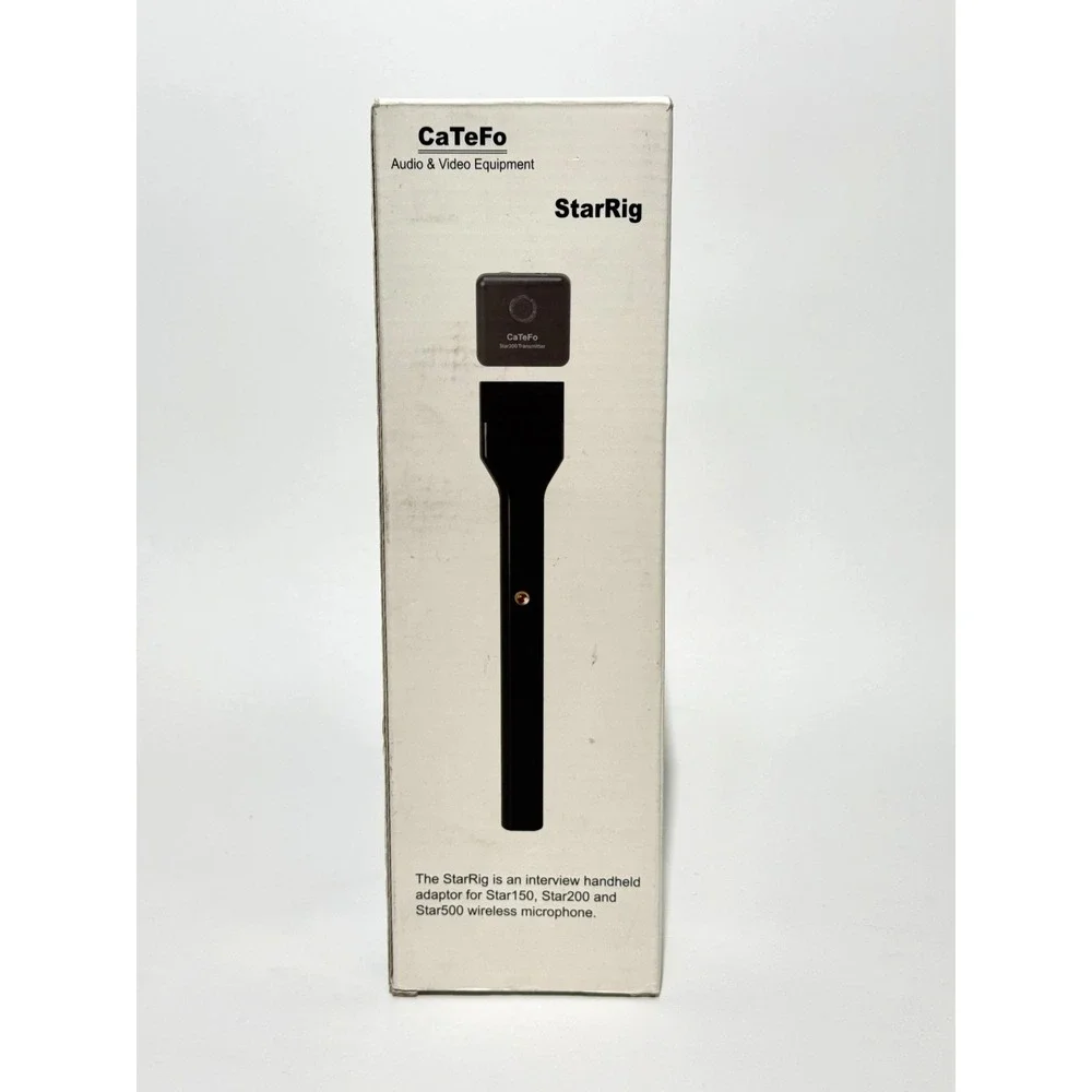 StarRig Interview Mic Handle Adapter for RODE Wireless Go with Cold Shoe